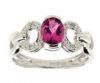 14K Gold Ring with Rub...