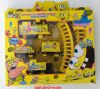 Popular SPONGE BOB Train Track Rail Toys HOT