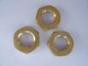 Lathe brass hex nut