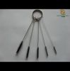 5pcs spray gun brushes with keychain