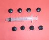 Rubber pistons for syr...