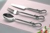 Stainless steel flatware