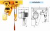 super low electric chain hoist