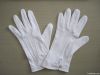 cotton white glove