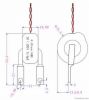 DC current transformer with busbar type 100A