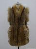 RABBIT+RACCOON  FUR VEST