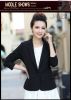 2014 new Korean version of diamond design one button slim fit coat suits for women Spring autumn winter