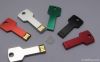 key shaped logo print promotional mini usb flash