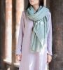 Blue Scarf, Cashmere S...