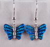 opal butterfly earing E50