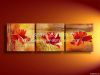 elegant flower painting for house decor on canvas , gift