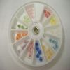 nail ceramic flower fo...