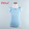 children kids flutter short sleeve ballet leotard ballet dance dress ballet skirt for girlsD031008