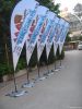 beach flag/beach banner/flying flag banner/feather flag