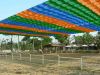 colorful sunshade net ...