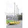 CCTV pneumatic telescopic masts, surveillance mast, pneumatic mast