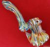 Glass smoking pipe