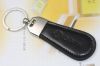 Genuine Leather car logo key ring