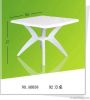 outdoor plastic square  table A0058