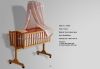 baby wooden crib