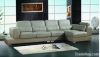 Europ morden style fabric, leather sofa for living room