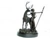 Bronze statue
