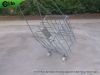 Tennis Ball Basket, Tennis Ball Caddy, Tennis Ball Pick-up, Holds 72 ball