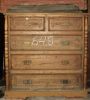 antique pine commode