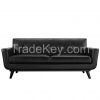 Beverly Bonded Leather Loveseat Sofa