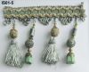 beaded tassel fringe
