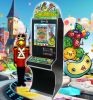 TSK Taiwan Arcade Mario Slot Game Machine: Super Lucky Fruit (VIP/ABS)