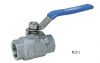 2pc Full Bore 1000psi Stainless Steel Threaded End Ball Valve (W201)