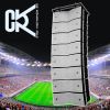 line array speaker pow...