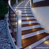 Exterior Recessed LED Stair Light Set of 6  (SC-B101B)