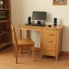 Solid Oak Desk / Dressing Table