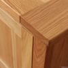 Solid oak TV unit