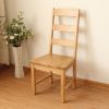 Solid Oak Dining Chair...