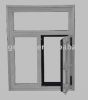 Aluminium side hung window