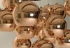 Copper Mirror Ball Pendant Lamp