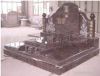 Granite marble tombstone