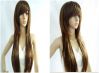Human hair wig silky s...