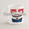 custom logo wholsale ceramic mug coffe mug chalk mug note news mug