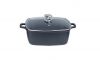 Aluminum Nonstick Cookware Square Saucepot