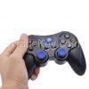 Dualshock Black/Blue Wireless Bluetooth Game Controller For Sony PS3