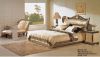 Simple leather bed