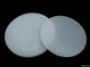 milky white quartz gla...