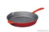 Cast iron grilling pan