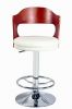 Wooden back barstool/K...