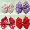 3.5&quot; Boutique Baby/Infant/Girl Accessories Kid Pinwheel Hair Bows Clip