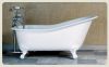 Free standing cast iron bathtub